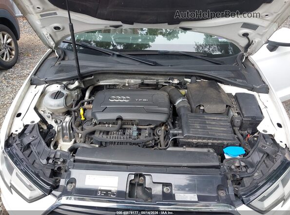 WAUB8GFF8H1051738 2017 AUDI A3 White უკანა ხედი