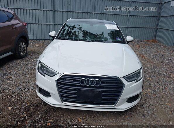 WAUB8GFF8H1051738 2017 AUDI A3 White ხელსაწყოთა პანელის ხედი