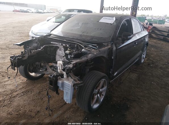 WAUB8GFF9G1002420 2016 AUDI A3 Черный Передняя левая четверть