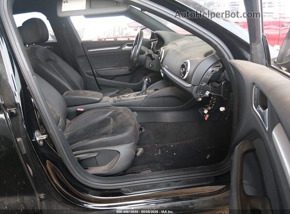 WAUB8GFF9G1002420 2016 AUDI A3 Черный Вид салона спереди