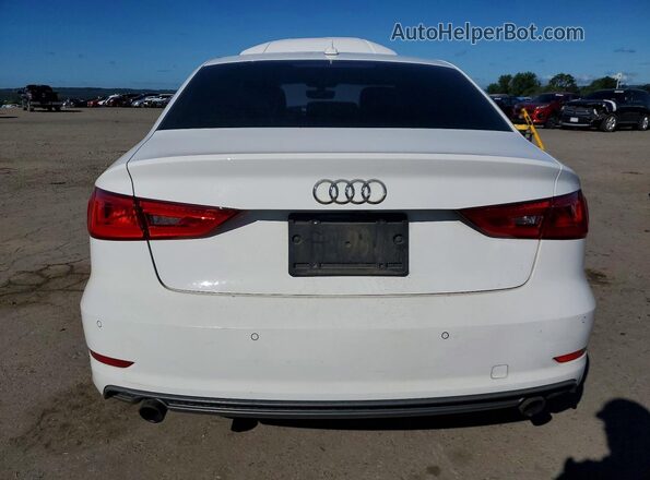 WAUB8GFF9G1106132 2016 AUDI A3 White Вид задніх сидінь