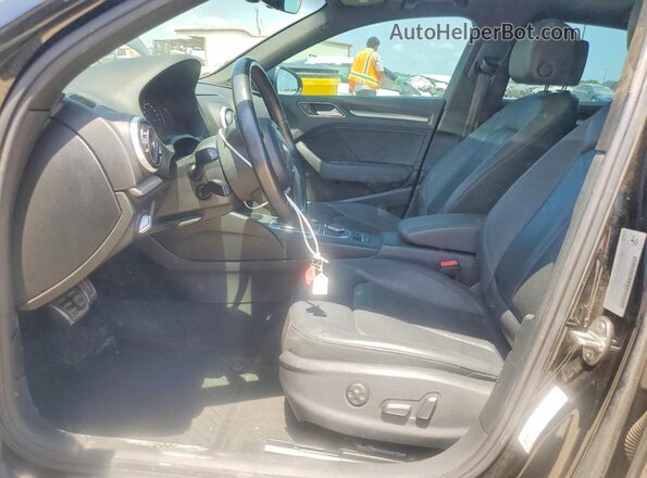 WAUB8GFFXG1058060 2016 AUDI A3 Black Вид салону спереду