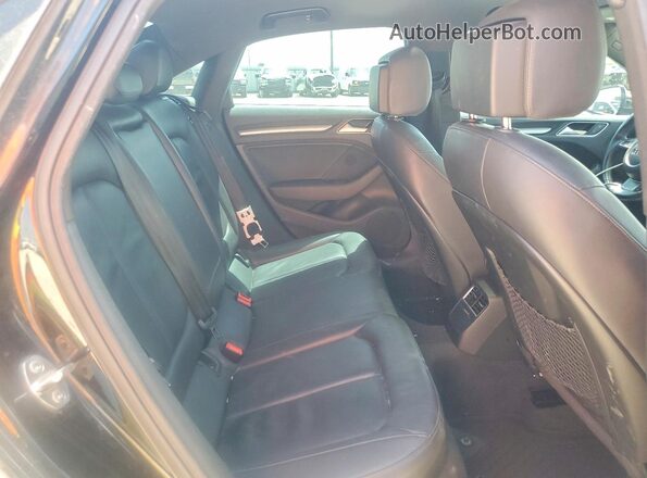 WAUB8GFFXG1058060 2016 AUDI A3 Black Вид задніх сидінь