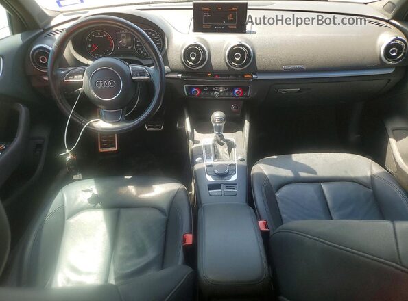 WAUB8GFFXG1058060 2016 AUDI A3 Black Вид панелі приладів
