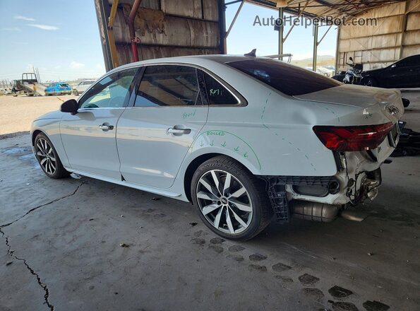 WAUBBAF40MN012786 2021 AUDI A4 White Հետևի ձախ