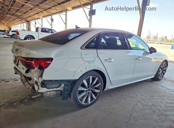 WAUBBAF40MN012786 2021 AUDI A4 White Հետևի աջ