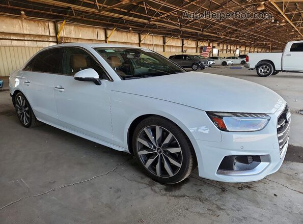 WAUBBAF40MN012786 2021 AUDI A4 White Առջևի աջ