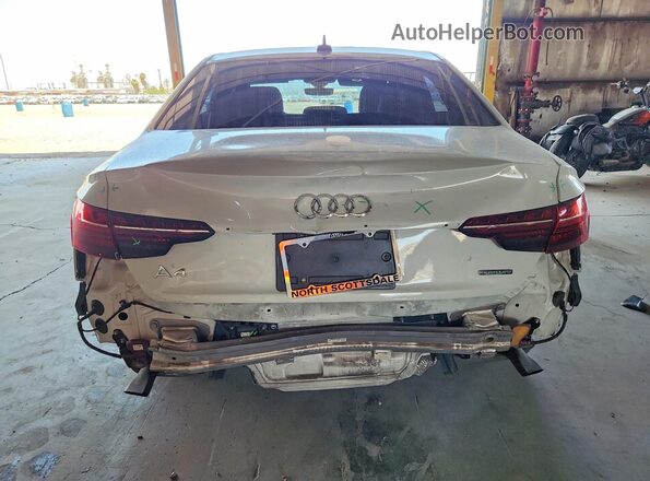 WAUBBAF40MN012786 2021 AUDI A4 White Հետևի տեսք
