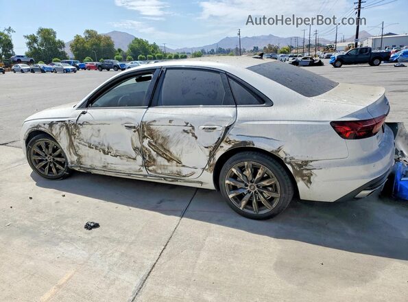 WAUBBAF41PN019248 2023 AUDI A4 White Հետևի ձախ