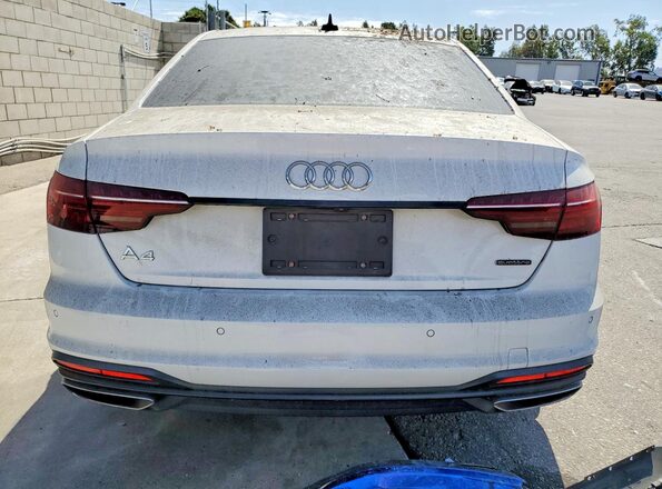 WAUBBAF41PN019248 2023 AUDI A4 White Հետևի տեսք