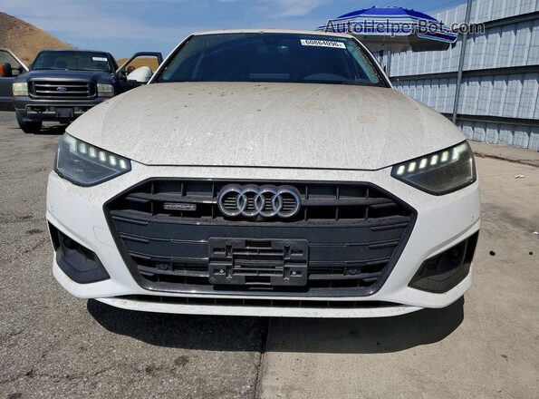 WAUBBAF41PN019248 2023 AUDI A4 White Դիմացի տեսք