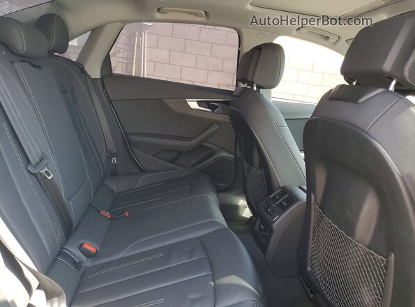 WAUBBAF41PN019248 2023 AUDI A4 White Հետևի նստատեղերի տեսք