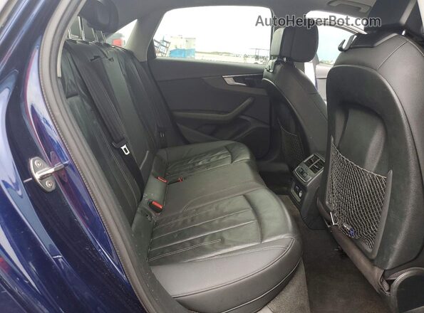 WAUBBAF4XMA036083 2021 AUDI A4 Blue Հետևի նստատեղերի տեսք
