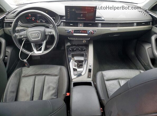 WAUBBAF4XMA036083 2021 AUDI A4 Blue Առջևի վահանակի տեսք