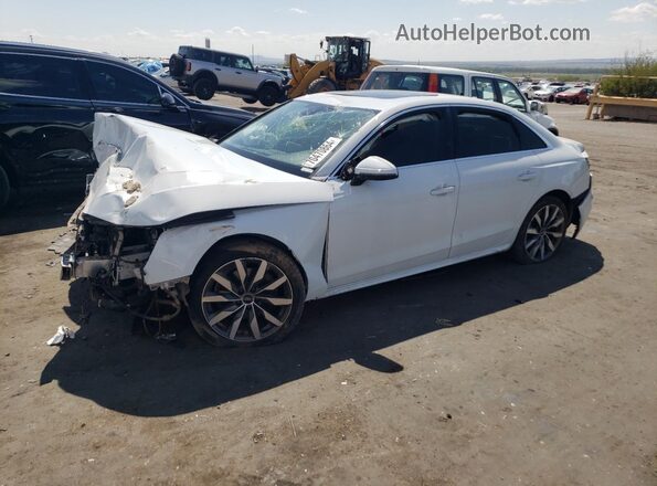 WAUBBAF4XMA086613 2021 AUDI A4 White Rear left