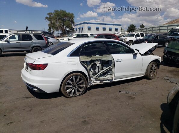 WAUBBAF4XMA086613 2021 AUDI A4 White Rear view