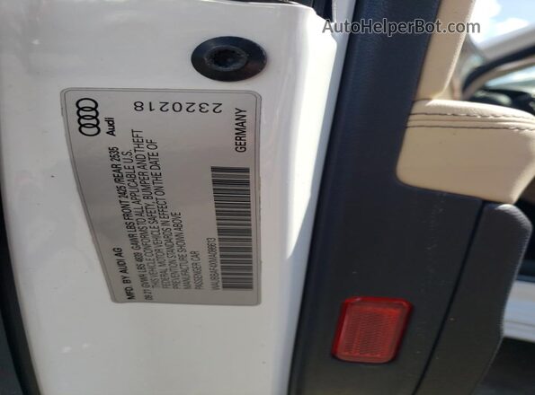 WAUBBAF4XMA086613 2021 AUDI A4 White 