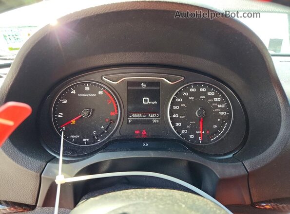WAUBEGFF0LA042968 2020 AUDI A3 Белый Вид щитка приборов