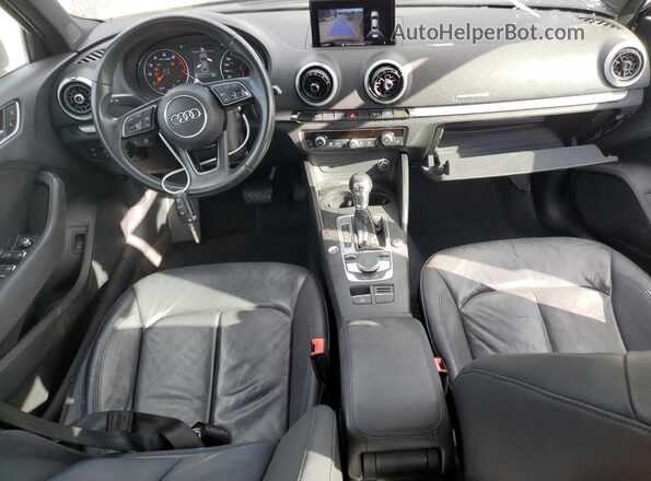 WAUBEGFF1K1018323 2019 AUDI A3 Black წინა პანელის ხედი