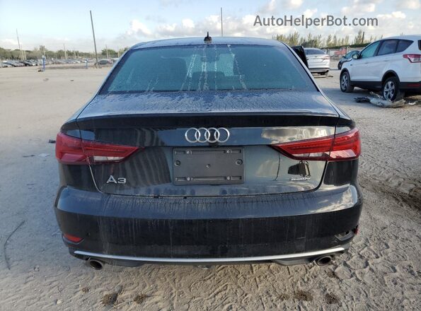 WAUBEGFF1K1018323 2019 AUDI A3 Black უკანა ხედი