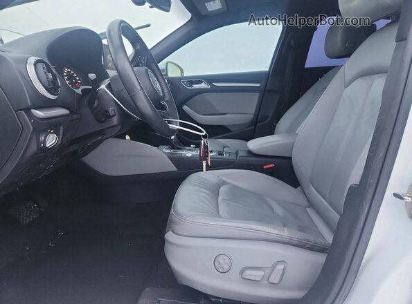 WAUBEGFF4K1019529 2019 AUDI A3 White Սալոնի դիմացի տեսք