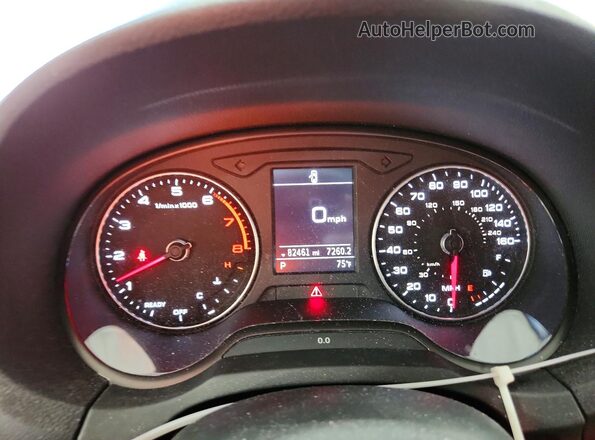 WAUBEGFF9KA104043 2019 AUDI A3 Black ხელსაწყოთა პანელის ხედი