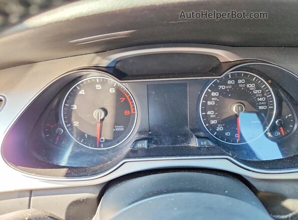 WAUBFAFL2GN002373 2016 AUDI A4 Black Instrument cluster view