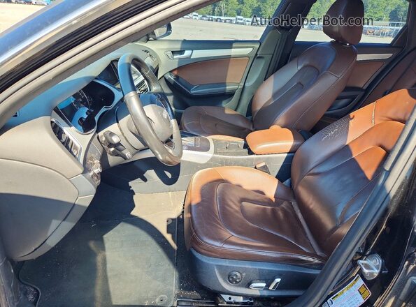 WAUBFAFL2GN002373 2016 AUDI A4 Black Front interior view