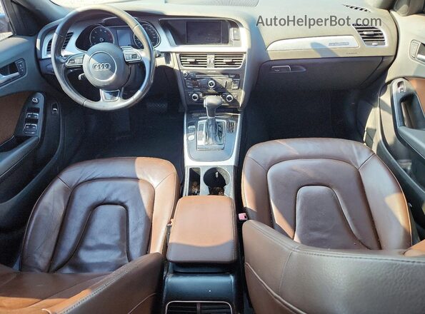 WAUBFAFL2GN002373 2016 AUDI A4 Black Dashboard view
