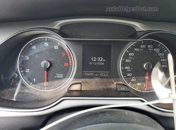 WAUBFAFL4GN004397 2016 AUDI A4 Gray Սարքավորումների վահանակի տեսք