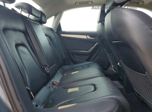 WAUBFAFL4GN004397 2016 AUDI A4 Gray Հետևի նստատեղերի տեսք