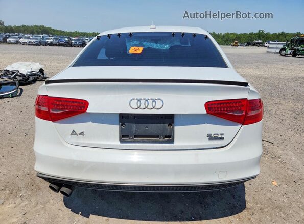 WAUBFAFL4GN008286 2016 AUDI A4 White Vista trasera