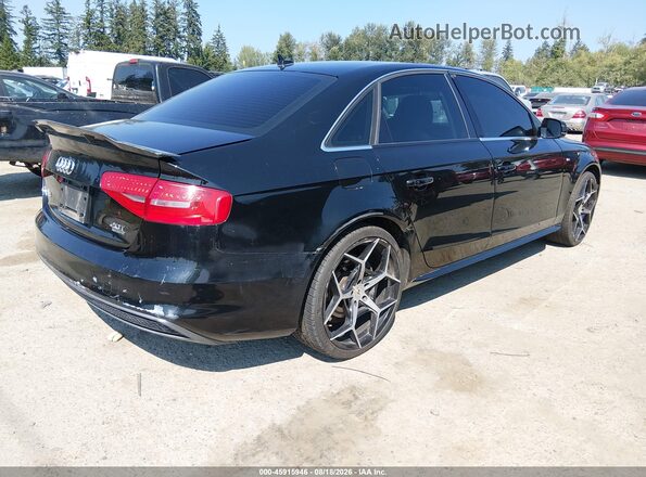 WAUBFAFLXGN002198 2016 AUDI A4 Черный Задняя правая четверть