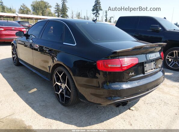 WAUBFAFLXGN002198 2016 AUDI A4 Черный Задняя левая четверть