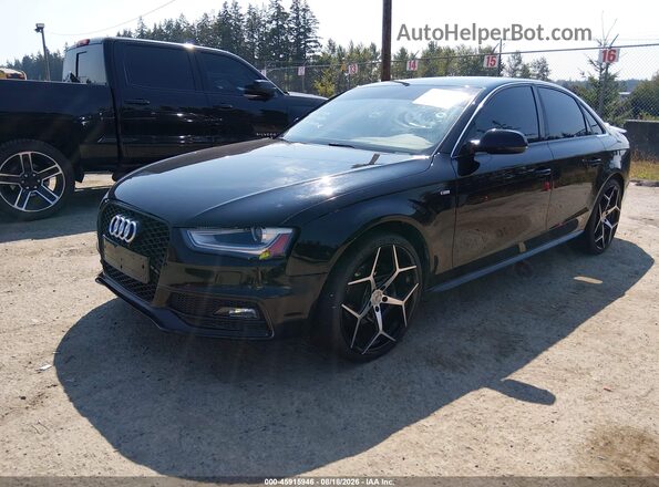 WAUBFAFLXGN002198 2016 AUDI A4 Черный Передняя левая четверть