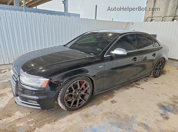 WAUBGAFL4GA009314 2016 AUDI S4 Black Задня ліва чверть