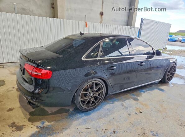 WAUBGAFL4GA009314 2016 AUDI S4 Black Вид ззаду