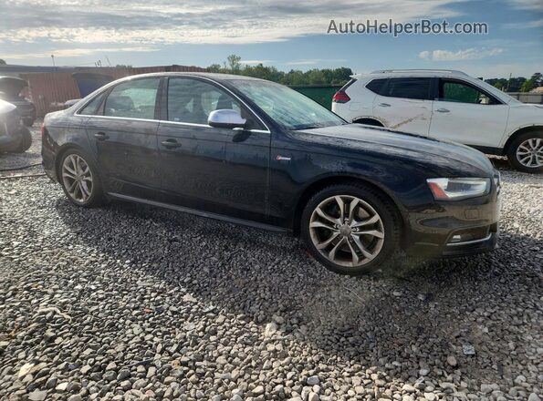 WAUBGAFLXGA005879 2016 AUDI S4 Black Передня права чверть
