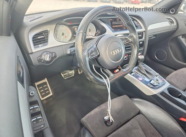 WAUBGAFLXGA005879 2016 AUDI S4 Black Вид панелі приладів