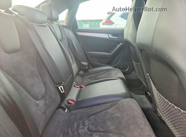 WAUBGAFLXGA005879 2016 AUDI S4 Black Вид задніх сидінь