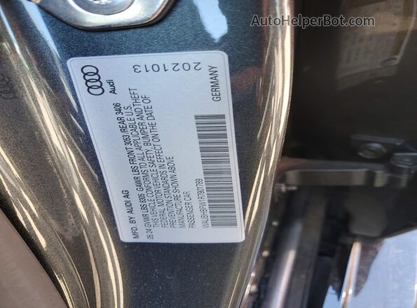 WAUBHBFW1R7901789 2024 AUDI RS Gray Vista del compartimento del motor