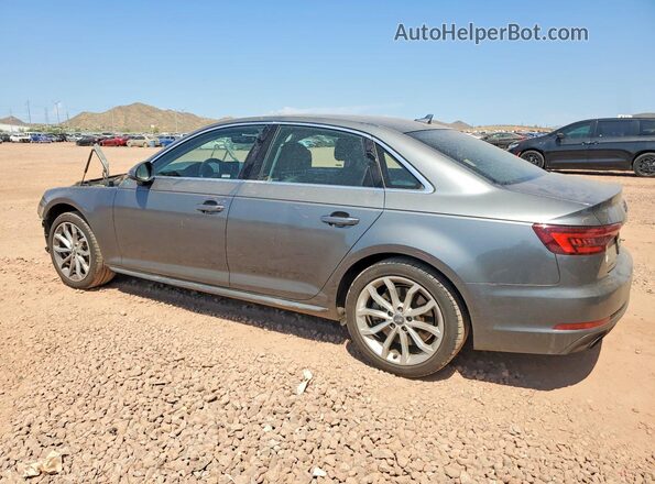 WAUBNAF43JA100788 2018 AUDI A4 Gray Rear left