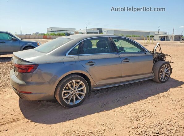 WAUBNAF43JA100788 2018 AUDI A4 Gray Rear right