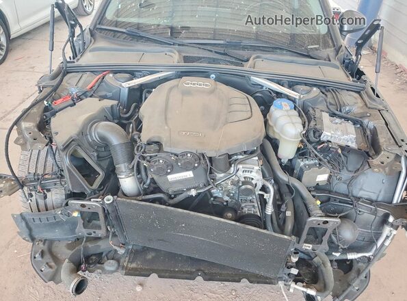 WAUBNAF43JA100788 2018 AUDI A4 Gray Rear interior view