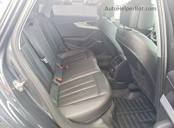 WAUBNAF4XHN041726 2017 AUDI A4 Gray Հետևի նստատեղերի տեսք