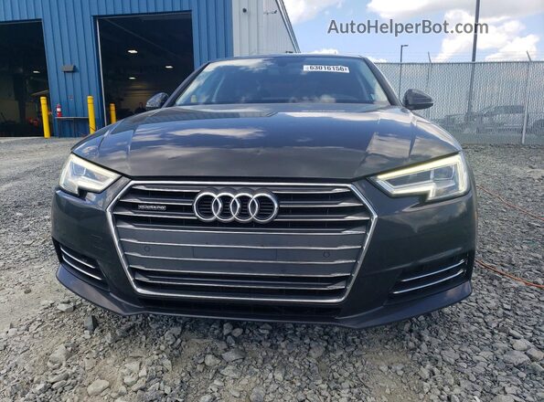 WAUBNAF4XHN041726 2017 AUDI A4 Gray Դիմացի տեսք