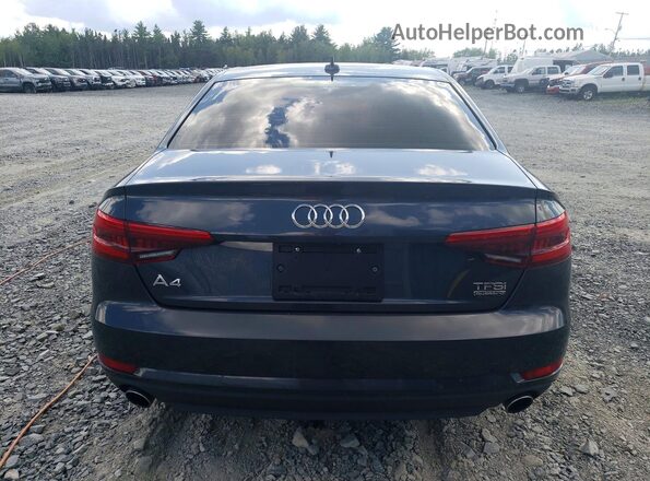 WAUBNAF4XHN041726 2017 AUDI A4 Gray Հետևի տեսք