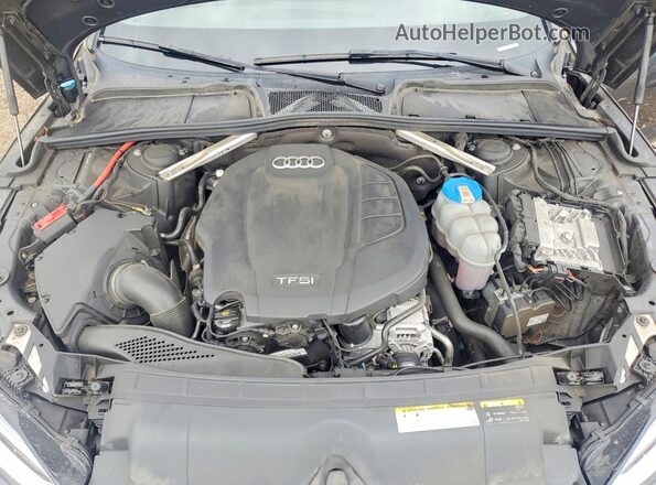 WAUBNCF50JA103846 2018 AUDI A5 Черный Вид задней части салона