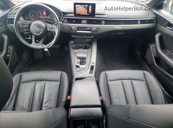 WAUBNCF50JA103846 2018 AUDI A5 Черный Вид панели приборов