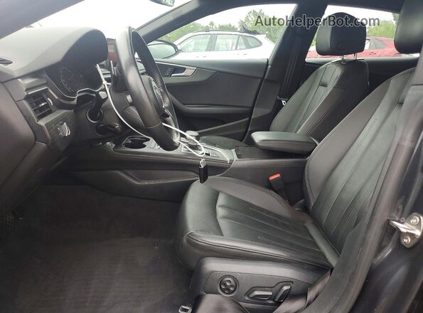 WAUBNCF50JA103846 2018 AUDI A5 Черный Вид салона спереди
